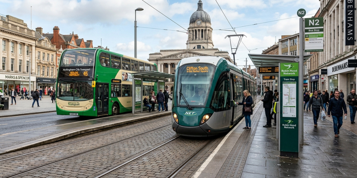 How Public Transport Works in Nottingham